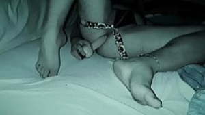 Night camera: dildo play