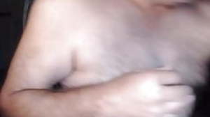 Papa cums on cam