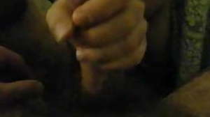 Stroking older daddy friend