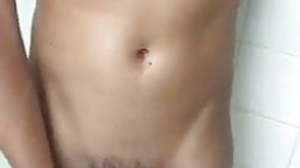 asian boy with big dick JO under shower