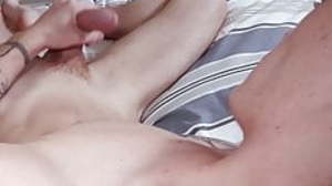 Hot Ginger Teen Less Tattoos Rubs One Out For You