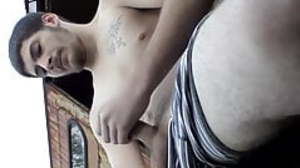 Lusty prick lover Daniel Delong has solo fun