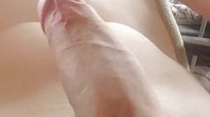 Close up cumshot