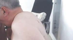 Two daddies play on cam