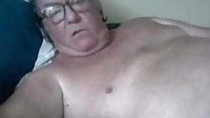 Daddy cums on cam