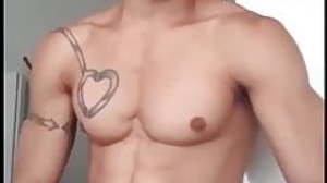 Hot latin boy jerking