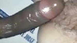 Black daddy fucks white twink