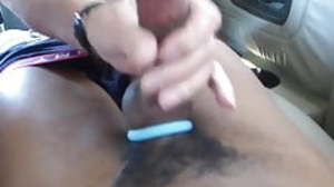 blow elderly in car black young