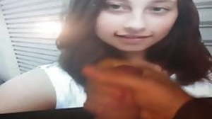 Cutie Denisa overshadow facial(Tribute)