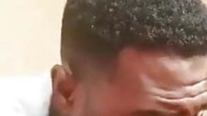 A black guy with a big black cock