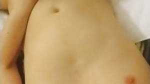 Gruff starkers cumshot while moaning