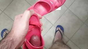 Fuck cum my cousin little rubber Arena beach pool