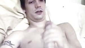 Hung hung guy edging big thick cock