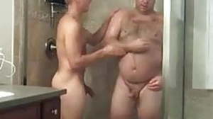 Bear and twink shower love