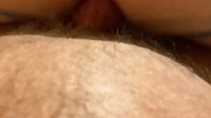 BABY RIDING DADDY