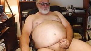 Daddy cums on cam