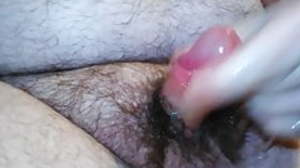 Young and Hairy Bear Backwards Vagina Grip