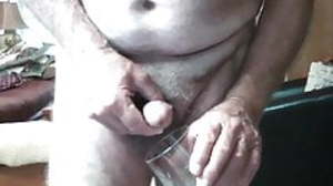 Old cadger daddy cum on cam 66