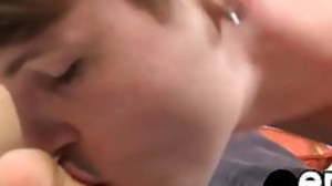 Timo Garrett cums on twinks feet after hardcore