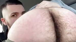 Flimsy ass back the car