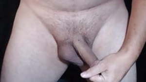 Daddy cums on cam