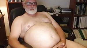 Daddy cums on cam