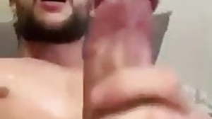Jerking off cum guy