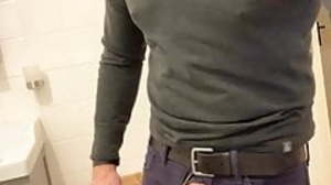 Jerking off increased by cumming on my jeans
