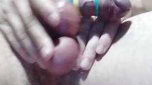 dick tightened with rubber bands