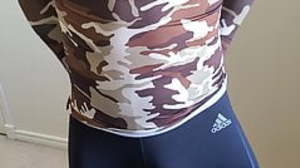 Adidas running tights