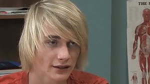 Pierced twink Aidan Pursue drills Preston Andrews