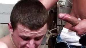 Boy get bound, sucked, fucked and facialized