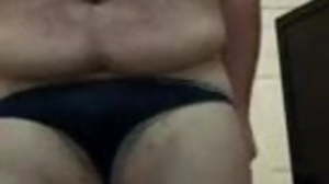 Ryan Bass Putting On His Moms Panties for Me!