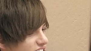 Pierced cute twink Connor Terrence smite not
