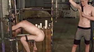 Duteous twink Leo Ocean tied and hardcore