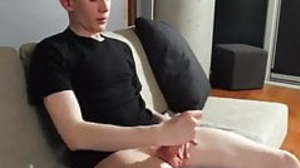 British bloke jerking off his monster