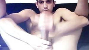 horse cock Arab boy busts a nut cums whacking big