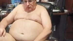 Daddy cums on cam
