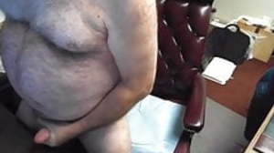 Daddy cums on cam