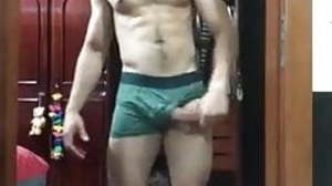 massive uncut cock dew out cum