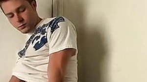 Naughty twink Billy da Kidd jerking off his big