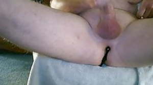 Jerking off with my prostate toy
