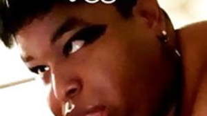 Ebony chicken twerks and masturbates