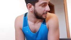 Get this amateur hunk's hot exclusive CUM