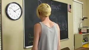 Sexy twink Dustin Cooper pounded hard after
