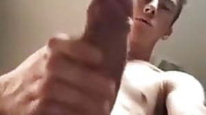 My friend bigcock cum (1of3video)