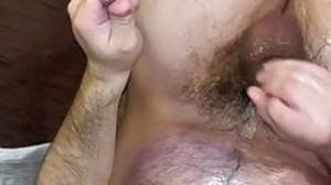 Verbal shot after lots of jerking