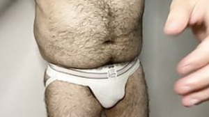 TRYING ON MY Revolutionary JOCKSTRAP AND SHOWING