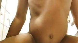 Cute Black Femboy Self Piss