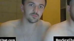 Sucking his ass and cock in live